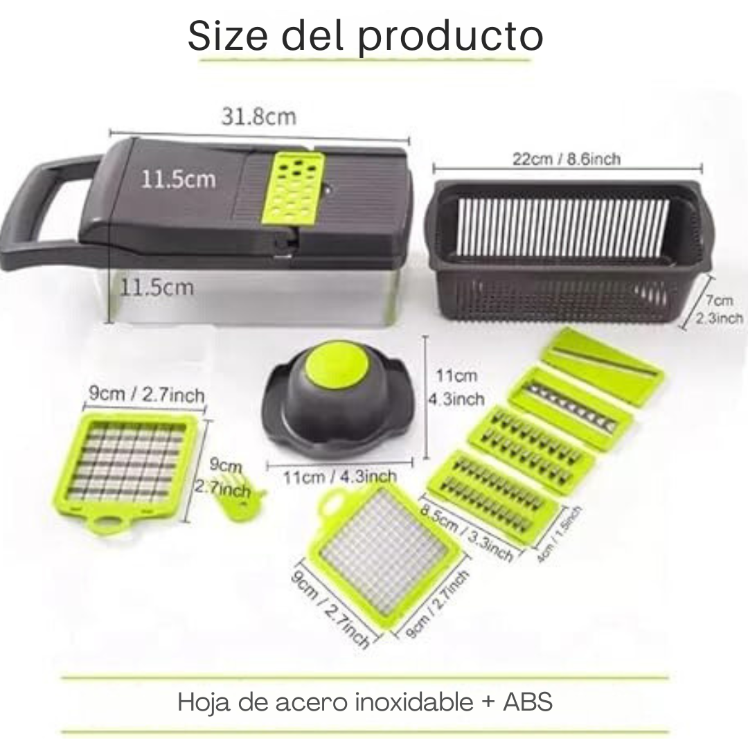 CORTADOR DE VEGETALES MULTIFUNCIONAL TRADICIONAL