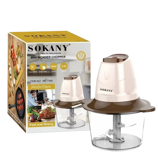 PROCESADOR DE ALIMENTOS SOKANY SK7006