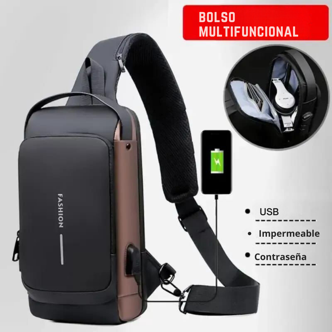 MOCHILA ANTIROBO CON PUERTO USB